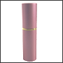 Pink metal shell atomizer. Great for gifts or promotions. Capacity: 10ml (1/3oz) 
