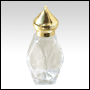 ***OUT OF STOCK***d glass bottle w/Gold color dome cap.  Capacity: 1/2oz (15ml)