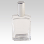 Elegant glass bottle w/Silver cap.Capacity: 1oz(30ml)