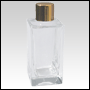 Empire Glass Bottle with Gold Cap.
Capacity: 1 2/3oz (50ml)