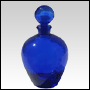 Blue Pear Bottle With Stopper.Capacity:4oz ~ (116ml)