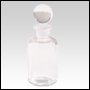 Apothecary Clear glass bottle. Capacity: Approx 1/2oz (15ml)