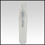 Clear Plastic Lotion  Bottle. Capacity: 3ml 1 dram)